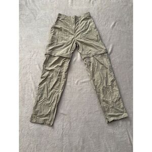Exofficio Buzz Off Pants Womens XS Insect Shield Pants Convertible Hike Tan